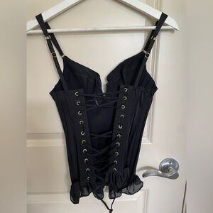 Agent Provocateur Elegant Black Corset